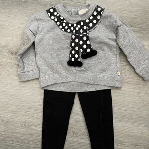 Kate Spade Embellished Sweater & Pant Set Sz 24M
